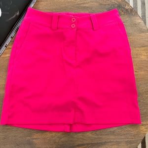 Hot pink Nike Skirt